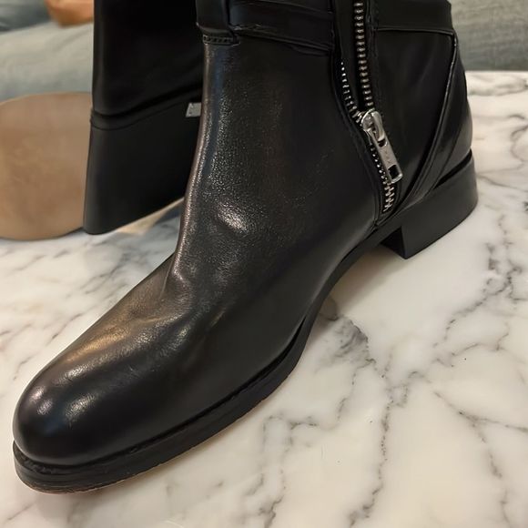Coach Micha wide calf knee high riding boot. - Picture 7 of 10